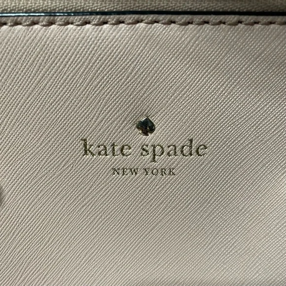 Only Used Once! Kate Spade Cedar Street Maise Pink/Black Color Block Purse - Picture 9 of 9